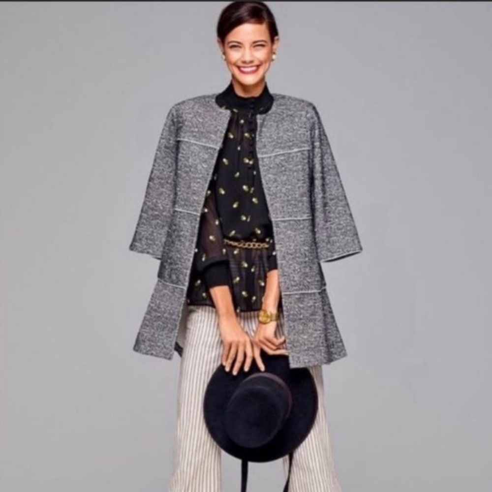 Cabi Gray The Times Cardigan Sweater 5299 jacket